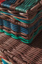 Фото #7 товара Multicoloured plaited basket lid