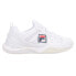 Фото #1 товара Fila Speedserve Energized Tennis Mens White Sneakers Athletic Shoes 1TM01778-10