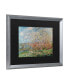 Фото #2 товара Claude Monet Spring 1880 Matted Framed Art - 27" x 33"