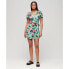 Фото #4 товара SUPERDRY Printed Wrap Short Sleeve Short Dress