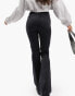 Фото #3 товара ASOS DESIGN Hourglass sculpting super stretch flare jeans in black