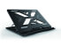 Фото #1 товара Conceptronic ERGO Laptop Cooling Stand - Notebook stand - Black - 39.6 cm (15.6") - 50 kg - 258 mm - 302 mm