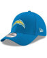 Фото #1 товара Men's Powder Blue Los Angeles Chargers The League Logo 9Forty Adjustable Hat