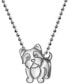 ფოტო #1 პროდუქტის Yorkie Pendant Necklace in Sterling Silver