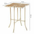 Centre Table Alexandra House Living White Metal Fir wood MDF Wood 48 x 66 x 48 cm