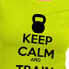 KRUSKIS Keep Calm And Train short sleeve T-shirt