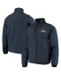 Фото #1 товара Men's Navy Chicago Bears Circle Softshell Fleece Full-Zip Jacket