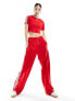 Фото #7 товара adidas Originals firebird track pants in red