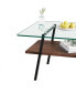 Фото #5 товара Modern Transparent Glass Coffee Table