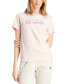 Women's Doodle Cotton T-Shirt Sandy Pink, XS - фото #1