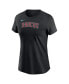 ფოტო #3 პროდუქტის Women's Black Arizona Diamondbacks Wordmark T-shirt