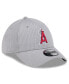 Фото #2 товара Men's Gray Los Angeles Angels Active Pivot 39Thirty Flex Hat