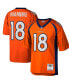 Men's Peyton Manning Orange Denver Broncos Big and Tall 2015 Retired Player Replica Jersey