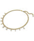 ფოტო #2 პროდუქტის Gold-Tone Mixed Crystal Charm Necklace, 16-1/2" + 3-1/6" extender