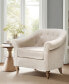 Фото #9 товара Martha Stewart Fayette 35" Tufted Fabric Upholstered Accent Arm Chair