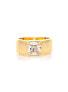 ფოტო #1 პროდუქტის Cubic Zirconia Princess Cut Band Ring