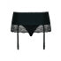 Подвязка Obsessive Miamor garter belt S/M Чёрный