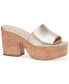 Фото #1 товара Women's Ibiza Slip-On Platform Wedge Sandals