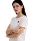 Фото #3 товара Women's Embroidered Heart-Logo T-Shirt