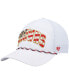 Men's '47 White Cleveland Browns Hitch Stars and Stripes Trucker Adjustable Hat