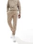 BOSS Orange co-ord tonal logo joggers in light brown