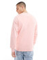 Фото #4 товара GANT shield logo sweatshirt in pink co-ord