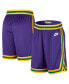 Фото #1 товара Men's Purple Utah Jazz 2023/24 Classic Edition Hardwood Classics Performance Swingman Shorts