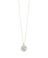 Фото #1 товара Sterling Forever silver-Tone or Gold-Tone Pink Cubic Zirconia Butterfly Bindi Pendant Necklace