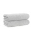 Фото #1 товара Luxury Turkish Bath Towels, 2-Pack, 600 GSM, Extra Soft Plush, 30x60, Solid Color Options with Dobby Border