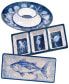 Фото #2 товара Oceanic Melamine 3-Pc. Hostess Set