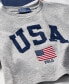 Toddler & Little Girls Team USA Cotton Jersey Boxy Tee