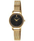 ფოტო #1 პროდუქტის Women's Quartz Gold-Tone Stainless Steel Mesh Bracelet Watch 26mm
