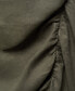 ფოტო #2 პროდუქტის Women's Draped Detail Slit Dress