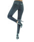 ფოტო #2 პროდუქტის Women's Herringbone Chic Wide Waistband Leggings