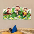 Фото #6 товара Kindergarderobe Affenfamilie