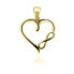 Фото #1 товара Beautiful pendant made of yellow gold PT06YAU