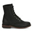 Фото #1 товара Justin Boots Mckean 7 Inch Round Toe Lace Up Womens Black Casual Boots RP535