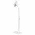 Фото #3 товара Manhattan Floor Stand (Anti theft) for Tablet and iPad - Universal - 360° Rotation - Tilt +20° to -110° - White - Lockable - Tablets 7.9" to 11" - Height adjustable 790 to 1190mm,Extendable clamps: height 200 to 246mm/width 129 to 181mm,Can be bolted to floor (part