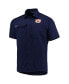 Фото #2 товара Men's Navy Auburn Tigers Motivate Button-Up Shirt