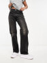 Фото #1 товара Levi's 90's 501 straight jeans in black wash