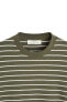 Striped jacquard t-shirt