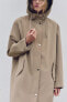 WATER-REPELLENT WIND PROTECTION RUBBERISED RAINCOAT