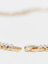 Фото #3 товара ASOS DESIGN Curve necklace with cubic zirconia crystal design