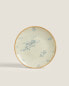 Фото #3 товара Floral stoneware dessert plate