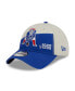 Фото #1 товара Men's Cream, Royal New England Patriots 2023 Sideline Historic 9TWENTY Adjustable Hat