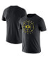 ფოტო #1 პროდუქტის Men's Black Oregon Ducks Basketball Icon Legend Performance T-shirt