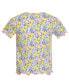 ფოტო #2 პროდუქტის Little Girls Field Flowers Printed T-Shirt, Created for Macy's