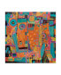 Фото #1 товара Sue Davis My Happy Place Abstract Modern Canvas Art - 27" x 33"