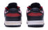 【定制球鞋】 Nike Dunk Low 解构鞋带 防守 热血青春特殊鞋盒 手绘喷绘 低帮 板鞋 GS 黑白红 / Кроссовки Nike Dunk Low DH9765-002