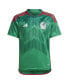 Фото #3 товара Футболка для малышей Adidas Зеленая футболка сборной Мексики 2022/23 Home Blank Replica Jersey